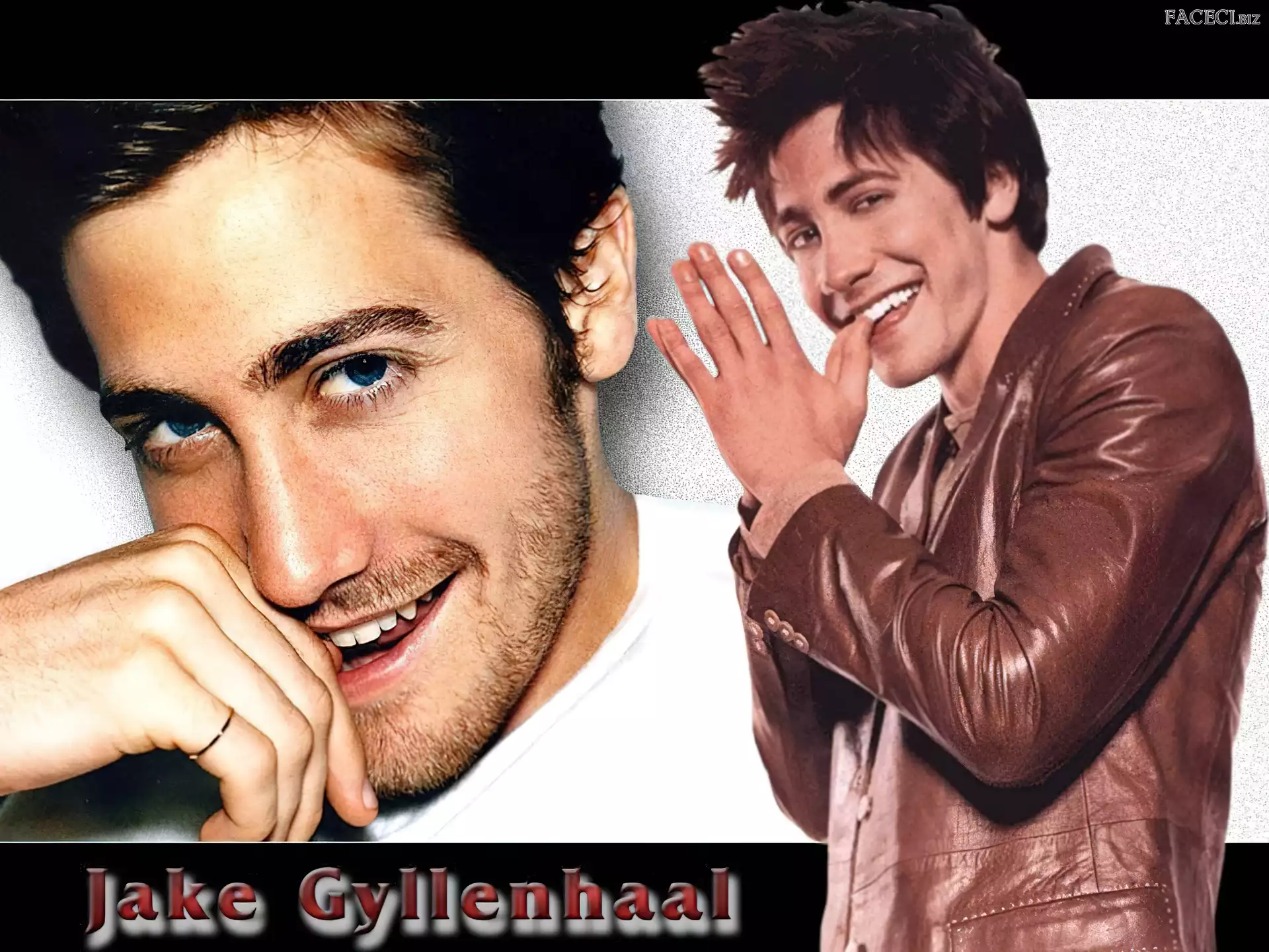 Jake Gyllenhaal, brÄ…zowa kurtka