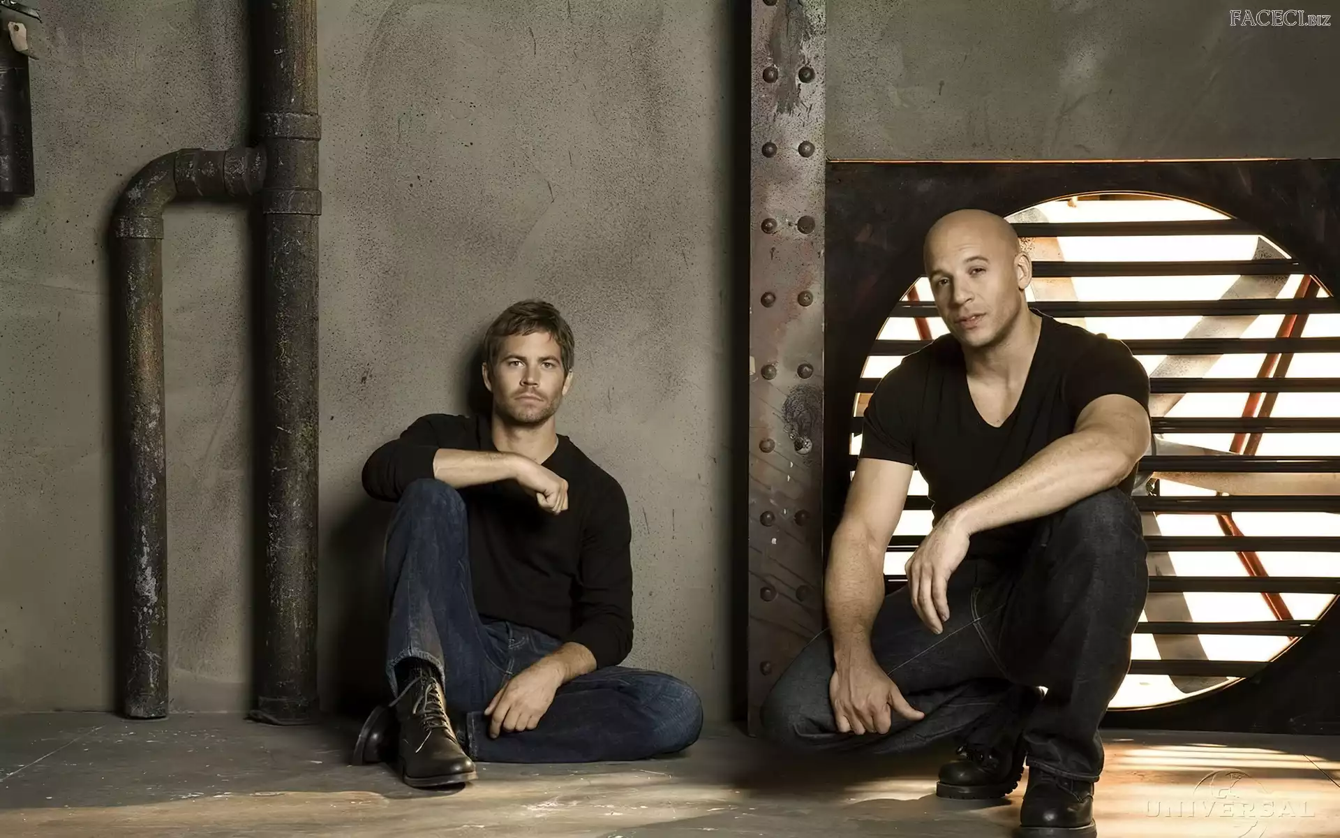 Vin Diesel, Paul Walker, Wentylator, Aktorzy